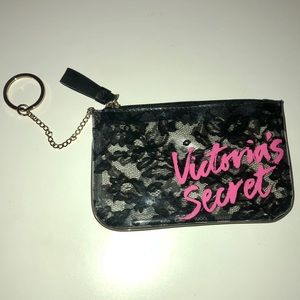VICTORIA SECRET Keychain Cosmetic Pouch